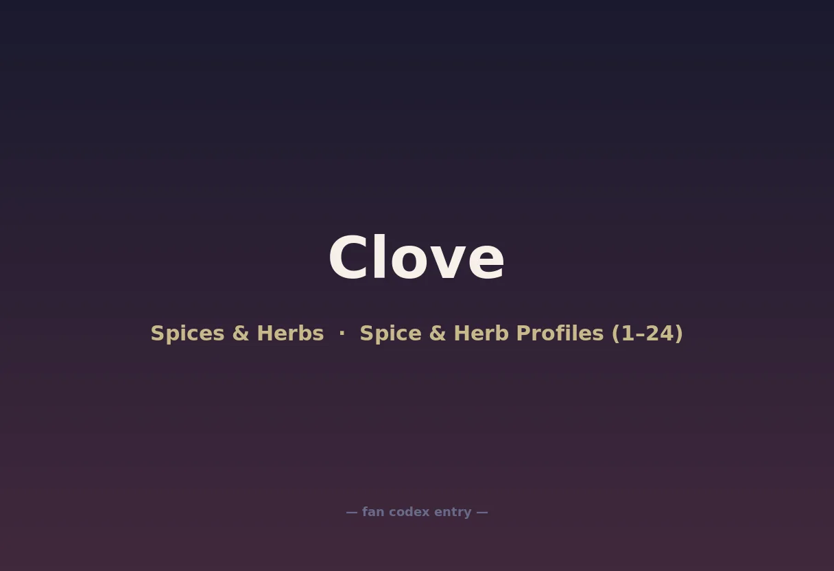 Clove