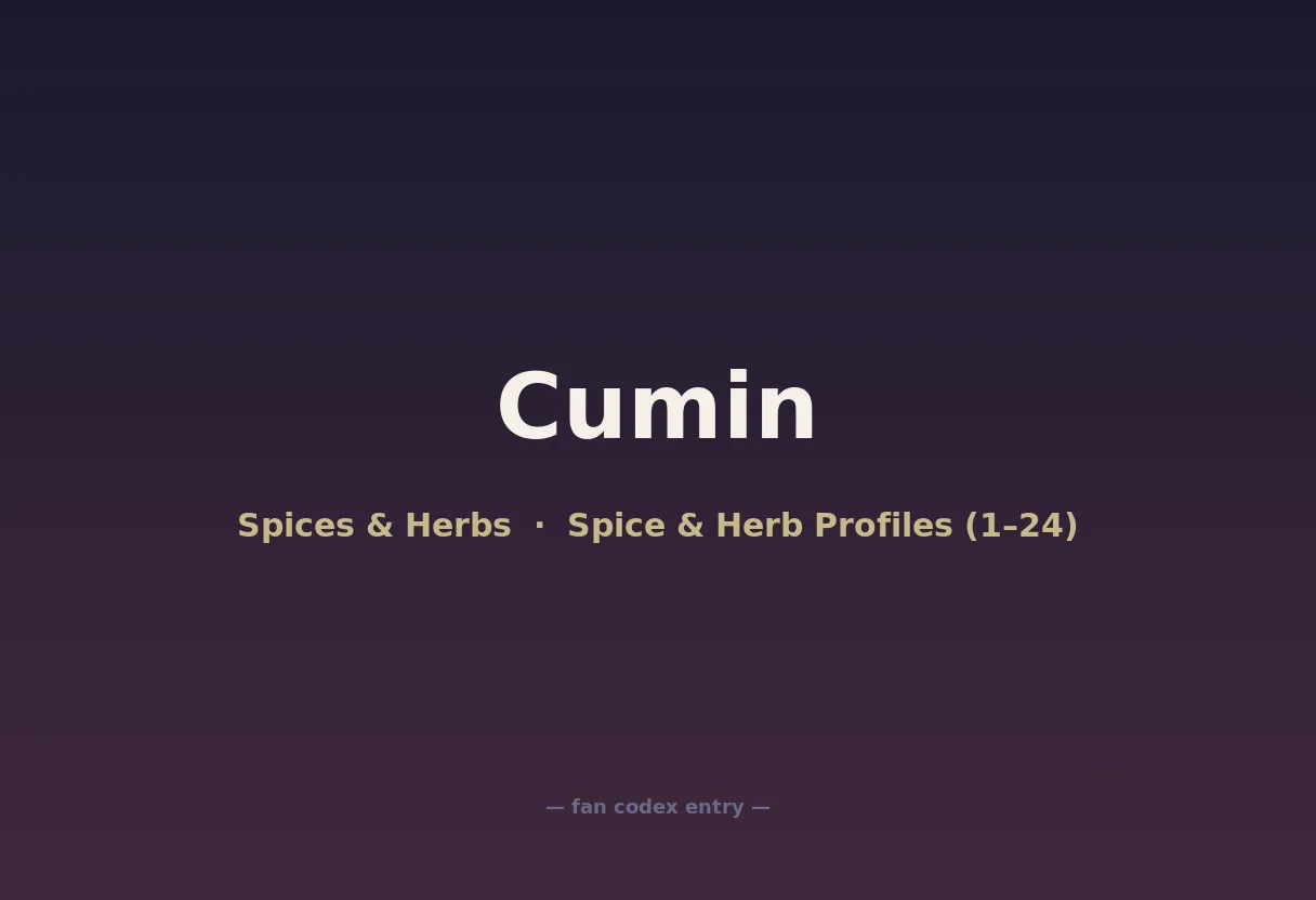Cumin