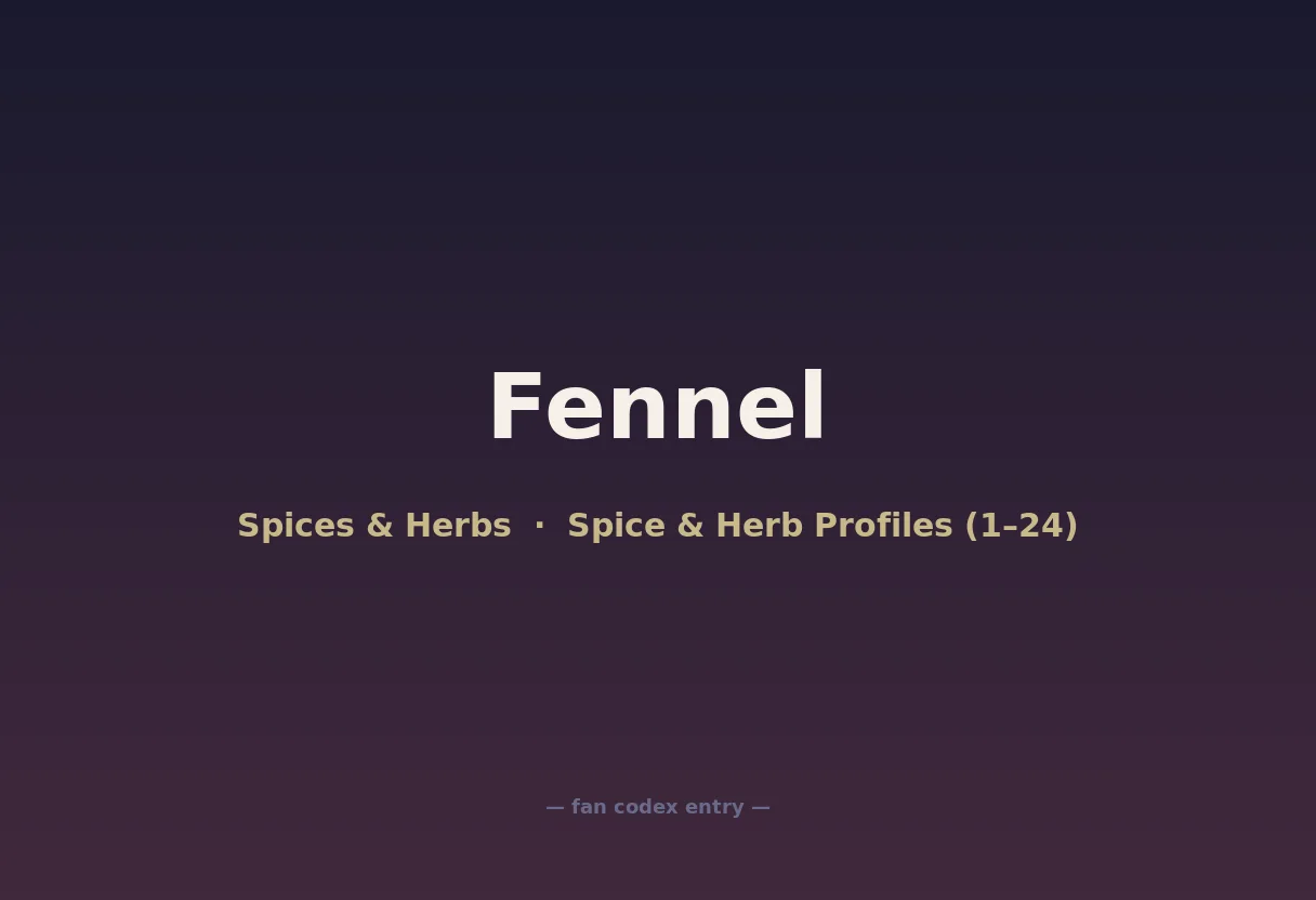 Fennel