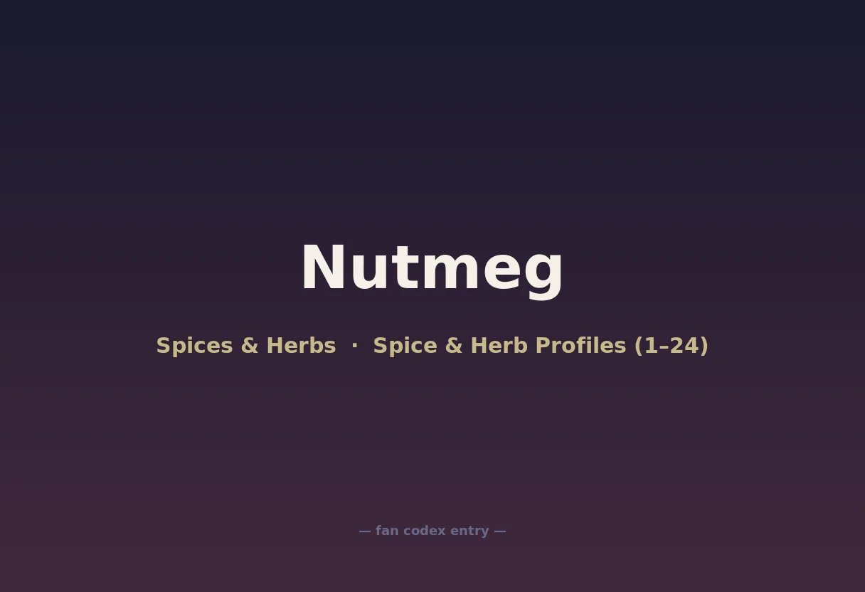 Nutmeg