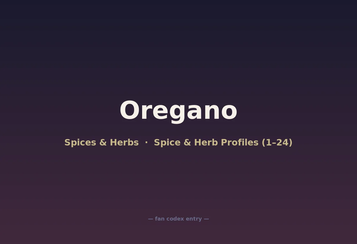 Oregano