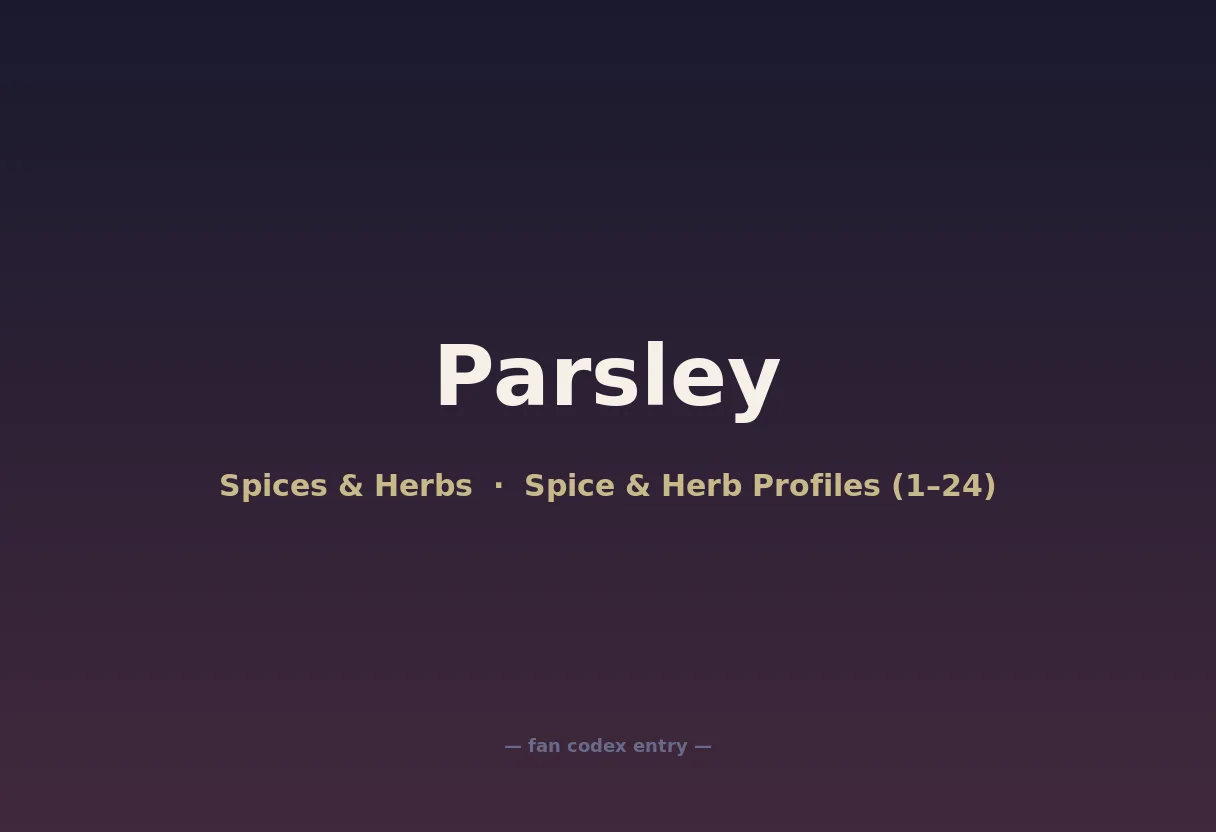 Parsley