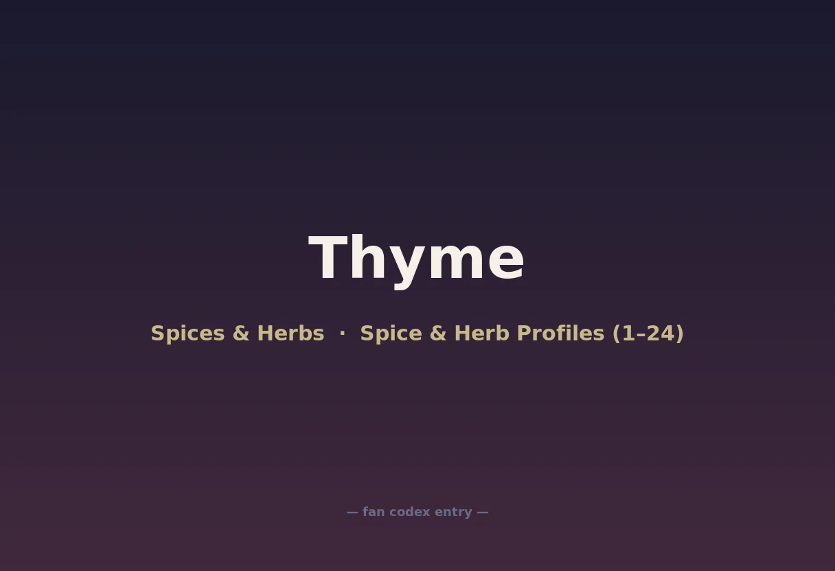 Thyme