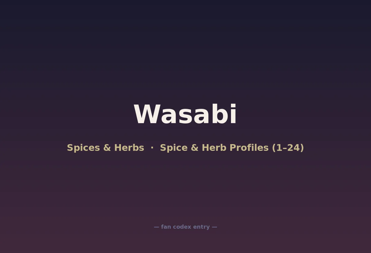 Wasabi