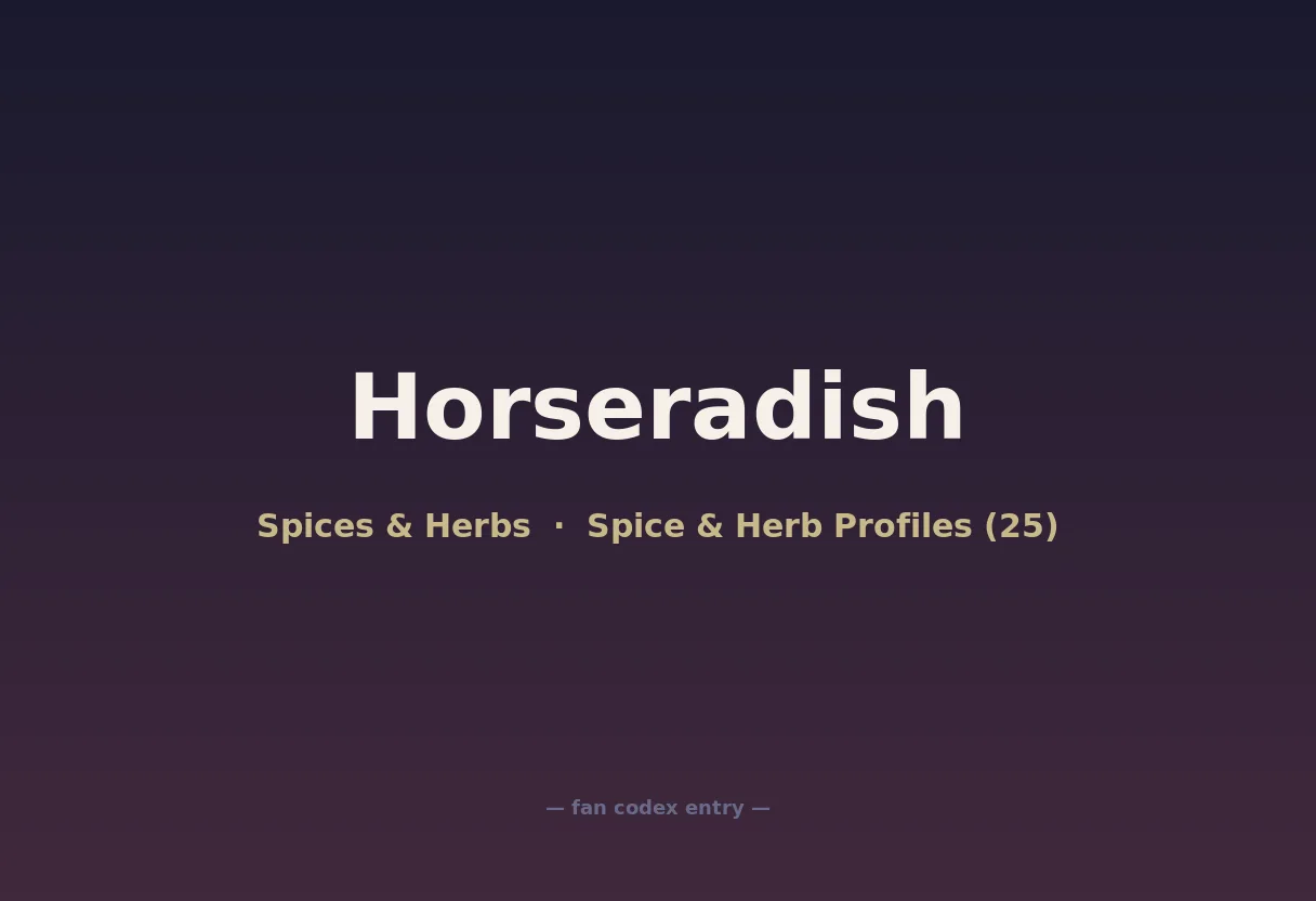 Horseradish